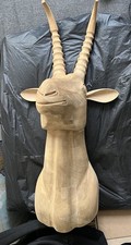 Wall Mounted Solid wood Antelope head