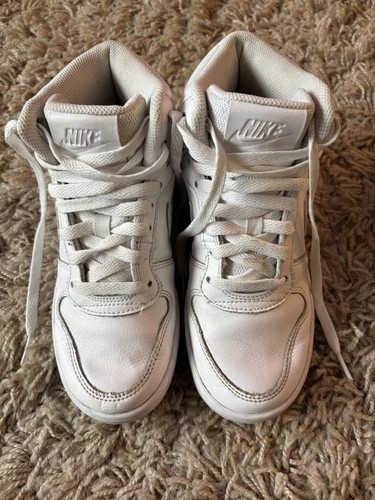 White nike high top - nike,