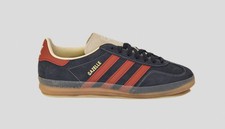 ADIDAS GAZELLE INDOOR LEGEND INK/RED SZS 7 8 8.5 9 9.5 NAVY/BLUE ORIGINAL JH5404