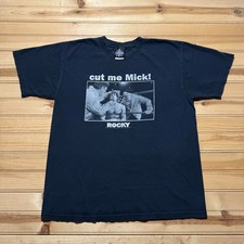 Vintage 2005 Rocky Balboa Sylvester Stallone Cut Me Mick Boxing Shirt - Medium