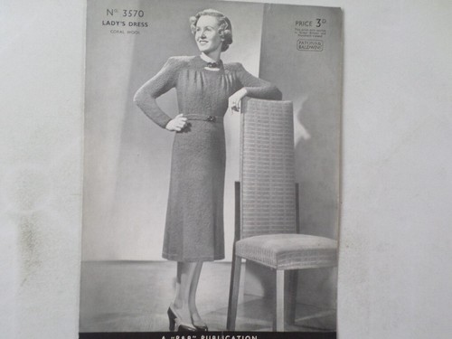1940 vintage knitting - vintage,