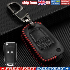 For Vauxhall Astra Corsa Insignia 2 Button Smart Flip Key Ring Shell Case Holder