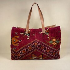 Vintage Carpet Bag Large