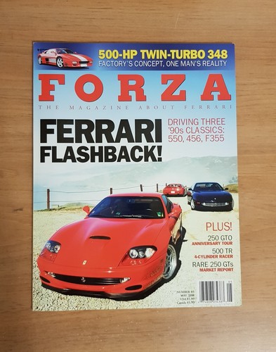 Forza magazine may 2008 - magazine,
