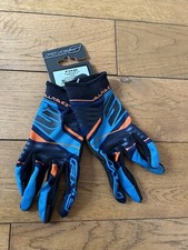 FIVE All Rides Replica Men's Gloves Bicycle Gloves, Blue/Orange, S