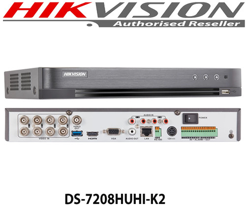 Hikvision channel dvr 8mp - 8,