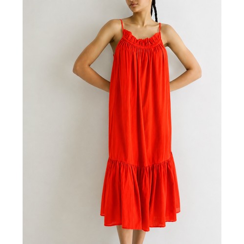 Crew cotton voile ruffle - cotton,