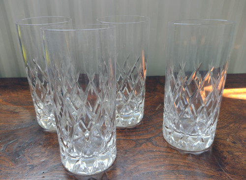 Set vintage crystal - vintage,