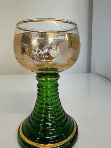 Vintage retro green - vintage/retro, gold