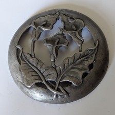 Pewter Lid only for Glass