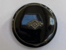 Antique  1925  - 1930 Compact With Sterling Silver Lining Interior TK & Co