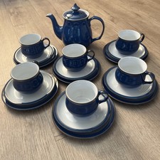 Denby imperial blue teapot - blue,