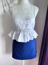 Zara Trafaluc Navy & Pale Blue