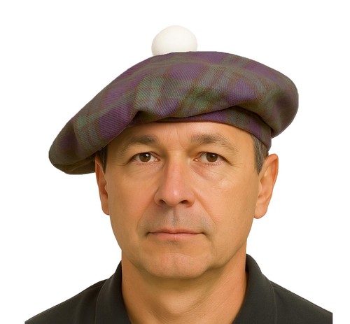 Adults tartan tam shanter - adults, o'shanter