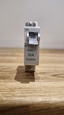 Crabtree 32A AMP TYPE 1 M6 MCB