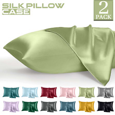 2 Pack Satin Silk Pillowcase