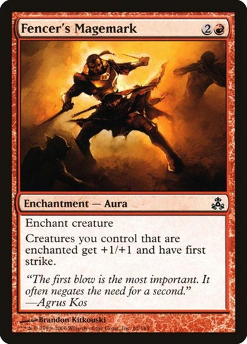 Fencer magemark - magemark, (65)