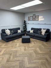 Charcoal DFS Ludo 3 Seater