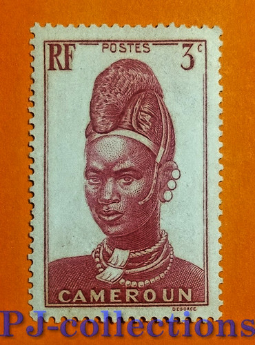 U2711 cameroon 1939 mandara - cameroon,