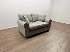 Lisbon Fabric 2 Seater Sofa – Grey