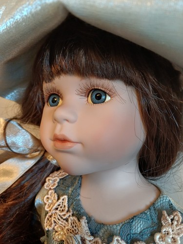 Beautiful porcelain doll - , by
