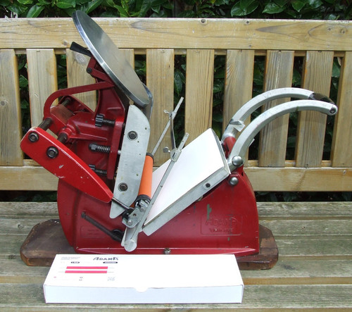 Letterpress adana eight - eight, five