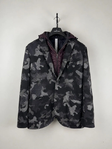 Mason military hooded - military,