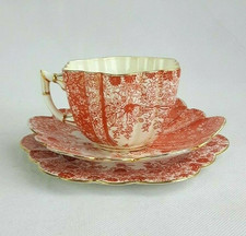 Antique Wileman Tea Trio -