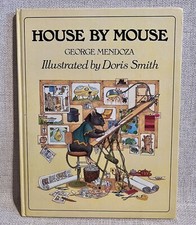 Vintage Book House By Mouse