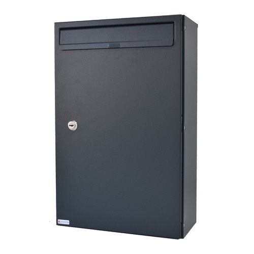 Post box wall mounted enhanced - mounted,