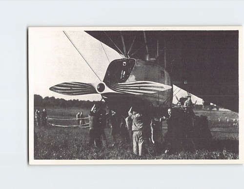 Postcard vintage aircraft - postcard,