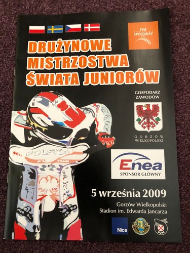 Speedway programme poland 2009 - poland,