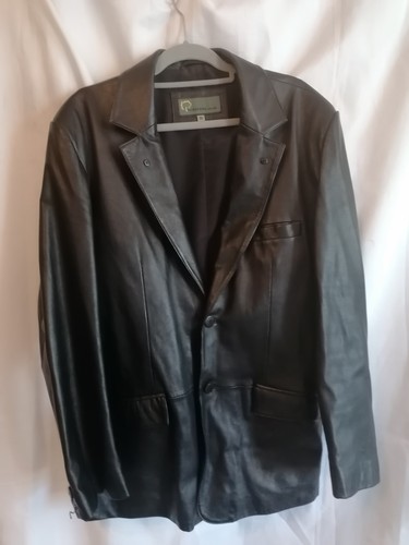 Hide park mens leather coat - hide, park.