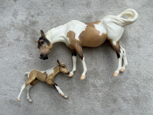Rare breyer horse pinto - horse, half