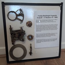 WW2 USAAF Boeing B-17 Bomber 41-9098 Crash Bombsight Fragments 1942 North Wales