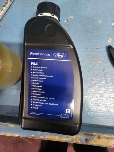Genuine new ford antifreeze - genuine,