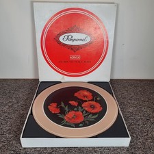 Pimpernel Field Poppy Round