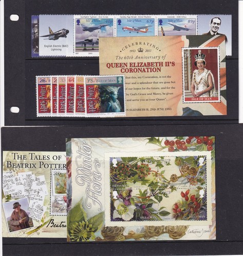 Isle man unmounted mint - isle, of