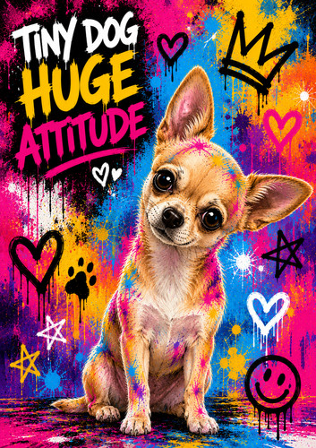 Chihuahua quote print - quote,