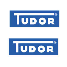 Tudor Sticker Windscreen Washer Bottle Classic Cars MG, Ford, Mini, Triumph x2