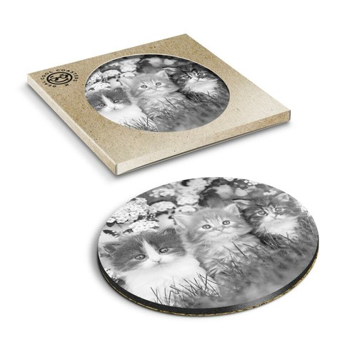 Boxed round coasters bw - 1,