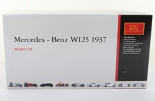 CMC M-031 MERCEDES-BENZ W125 1937 HERMANN LANG NURBURGRING #16 SILVER 1/18 Scale