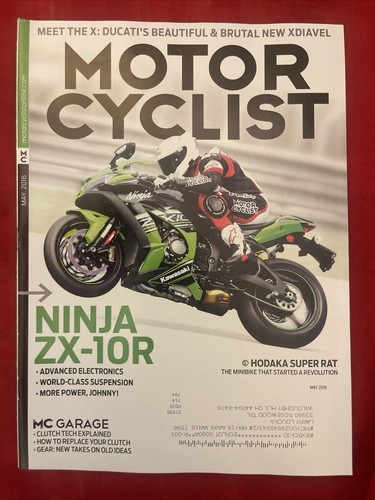 May 2016 motorcyclist - may, magazine