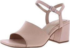 Clarks Ladies Sandals SHEER 65 BLOCK Light Pink Leather UK 6.5 / EU 40