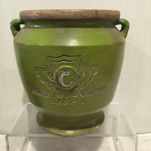 American glazed earthenware - american,