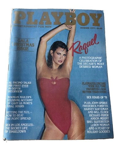 Playboy december 1979 raquel - playboy,