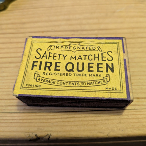 Vintage fire queen safety - fire,
