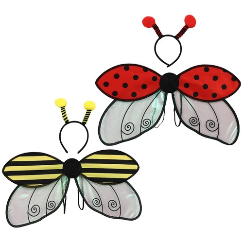 Kid girls bee wings costume - bee,