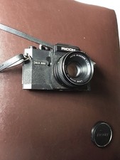 Ricoh SLX 500 Slur 35mm Vintage 1970s Camera With Carrying Case