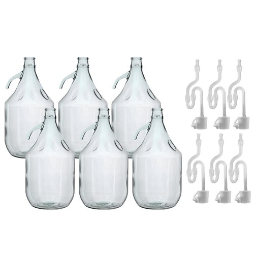 Glass demijohn litre - 5,